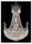8949d24c Chrome 18 966020 Lights Corona Chandelier Crystal Id Clear