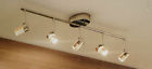 504712 Chrome 5 Dimmable Led Track Champagne 39.4x5x7.5 Fixture Adjustable 4x5x7 Light Artika