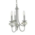 529956 Chrome Home Light 3 Chandelier Nottinghill Decorators