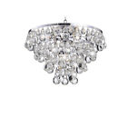 L883-fs-414 Chrome Crystals Plating Chandelier Smooth Tranquil