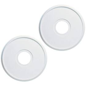 Ciata 810030941606 Ceiling Medallion For Light 15-3/4-inch Textured Molded Plasti