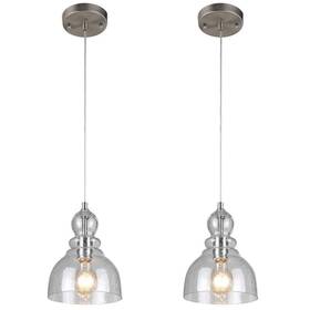 Ciata 810030941620 Lighting 1-light Indoor Adjustable Mini Pendant Light Base - Brushed Ni