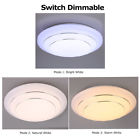 Cl-x103 Floureon Round Led Ceiling Light Flush Mount Fixture Lamp Modes