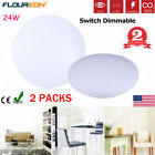 Cl-x113 Floureon Led Ceiling Light Round Flush Mount Fixture Dimmable Living