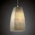 Cld-8816-65-bkcd Justice Design Group Clouds Light Stone Mini Pendant