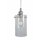 25390-32 Clear Home Glass Pendant Collection Ceiling Decorators 1-light Cylinder