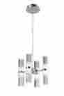 Clkcm01 Eqlight Led Pendant Contemporary Light Chandelier Style Modern Lamp Kabah Chrome 7503013100628