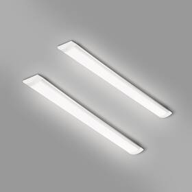 Ip20-60-1 Colmeguna 1 Packs 2ft Led Batten Light Ultra-thin Ceiling Surface Mounted 20w