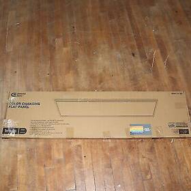 1009 Commercial Electric 017801724530 Integrated Led Flat Panel Ceiling Flush Mount 50w 1ft X 4ft