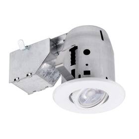 Commercial Electric 058219912669 3 Inch New Construction Or Remodel Recessed Kit With Led Bulb