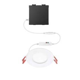 Commercial Electric 058219923252 Premium Series 3 Inch Led 2-level Lumen Select Ultraslim Canless Recessed