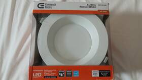1003-456-565 Commercial Electric 6 Inch Lumen And Color Changeable Led Recessed Downlight