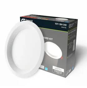 1011584053 Commercial Electric Ce Premium Series 6 Inch Led 2 Lumen Select Canless Recessed Light 4pk