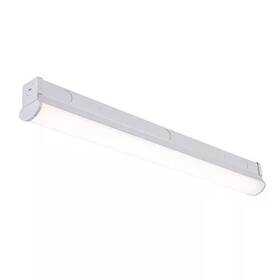 Commercial Electric 313094525596 2 Ft Led Garage Workshop Ceiling Strip Light Fixture Shop Hardwire 1800 Lu