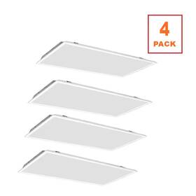 Commercial Electric 313096960968 2 Ft. X 4 Daylight Harvesting Motion Sensor Led Panel Light Troffer Adjustab