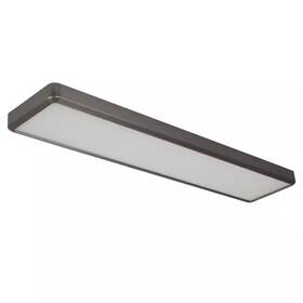 Commercial Electric 313112780754 4 Ft. X 10 Inch Blackened Steel Back-lit Led Panel Light Fixture 4000 Lumens 50w
