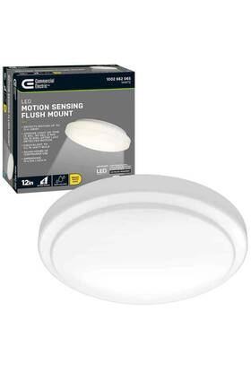 54074491 Commercial Electric 12 Inch Motion Sensing Closet Light Led Flush Mount Ceiling