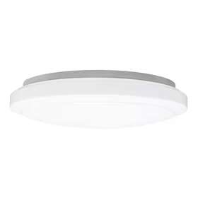 54618241 Commercial Electric 20 Inch White Round Led Flush Mount Ceiling Light 2200 Lumens 4000k Dimmable