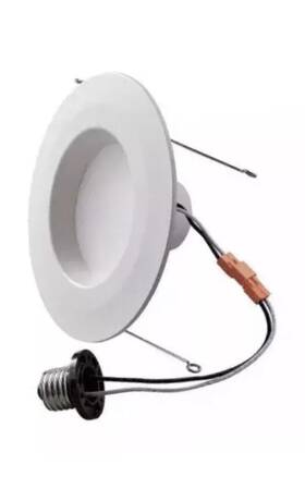 1001 Commercial Electric 693690560604 4 Pack - 5 Inch And 6 2700k White Integrated Led Recessed