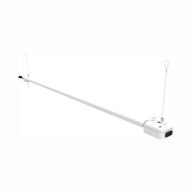 74104 Commercial Electric 74104/hd Linkable Hanging Shop Light Fixture 4 Ft 4000k Bright White Led With Pull Chain