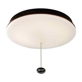 Commercial Electric 849489074559 10 Inch Oil Rubbed Bronze Closet Light With Pull Chain Led Flush Mount Ceiling