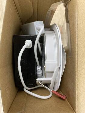 91462 Commercial Electric Slim Baffle Integrated Led Recessed Light For Kitchen Bath