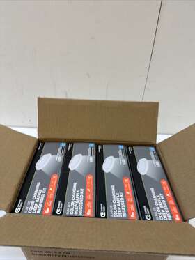 91463 Commercial Electric 4pk 6 Inch Selectable Cct Led Recessed Lighting Kit White