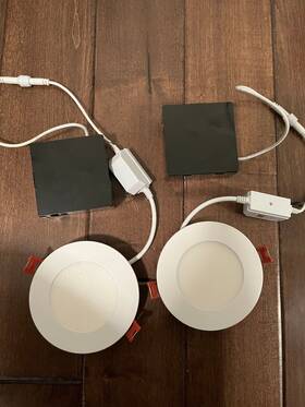 91466 Commercial Electric 2x Color Selectable Recessed Integrated Led Kit
