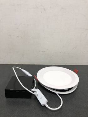 91477 Commercial Electric Ultra Slim Integrated Led 6 In Round Canless Recessed Light White
