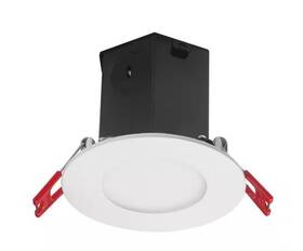 91986 Commercial Electric Box On Top Integrated Led 3 In Round Canless Recessed Light