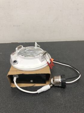 92096 Commercial Electric Infiniedge Integrated Led 4 Inch Round Color Temp Canless