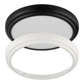 C01010401a Commercial Electric 13 Inch Led Flush Mount Ceiling Light With Interchangeable Trim
