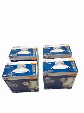 Commercial Electric G1tp120rt4t30 1003395764 4 Inch Led Recessed Kit Light Soft White Lot Of
