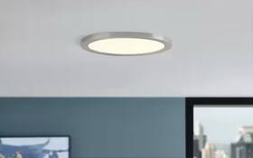 Lc0000155-01 Commercial Electric Lc0000155-01/bn 2-pack 15 Inch Brushed Nickel Ultra-low Profile Integrated Led