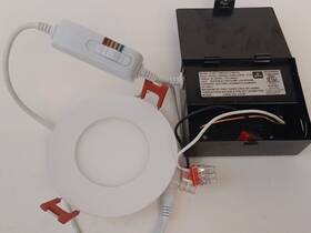 Lt-ddy15w-35v-c180-v2 Commercial Electric 4in White Flush Led Recessed Light