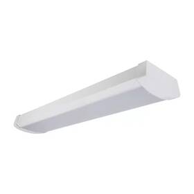 Wr2440k20lwl Commercial Electric 1-pack 24 Inch 2 000 Lumens Integrated Led White Wraparound