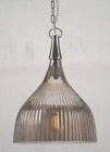 20256 Copper Brand Luster Light Pendant Box Glass Still