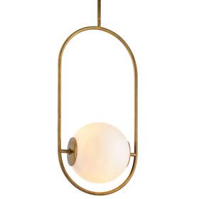 273-43-vb Corbett Lighting 273-43 Everley 1 Light 18 Inch W Pendant - Brass