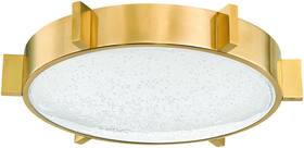 377-14-vb Corbett Lighting 377-14 Ansonia 14 Inch W Flush Mount Drum Ceiling - Brass
