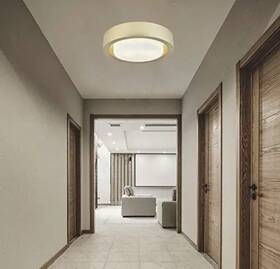 Cotulin 056456456465 12 Inch Gold Flush Mount Ceiling Lightmodern Metal Lighting