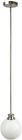 Cp52bnk Portfolio Brushed Nickel Mini Globe Pendant