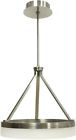 Cpl11bnk Style Selections Lynnpark Brushed Nickel Hardwired Single Cylinder Led