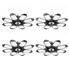 Md-0801 Craftersmark Led Garage Lights - 250w Ceiling With 8 Adjustable Panels 25000lm Deforma