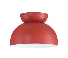 59181-bcy Craftmade 59181 Ventura Dome 11 Inch W Flush Mount Ceiling Fixture - Baked Clay