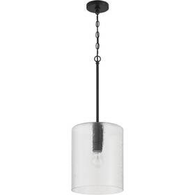 60292-fb Craftmade Lyndsey 1 Light 10 Inch Flat Black Pendant Ceiling