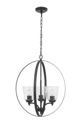 50233-fb Craftmade Lighting - Three Light Foyer Pendant Ceiling Tyler