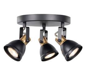 Cr62173bk Craftronos 3 Light Track Lighting Kit Matte Black Brass Finish With Modern Directional