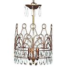 72501 Crown 3 Light - Id Chandelier 61852 Gold