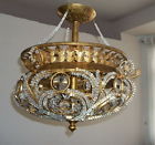 Ls1814gf Crysta 18 Style High La Fixture Crystals Gold Quoizel Light