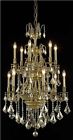 9612d27fg-gt Crystal Id French 12 Lights 966574 Gold Chandelier